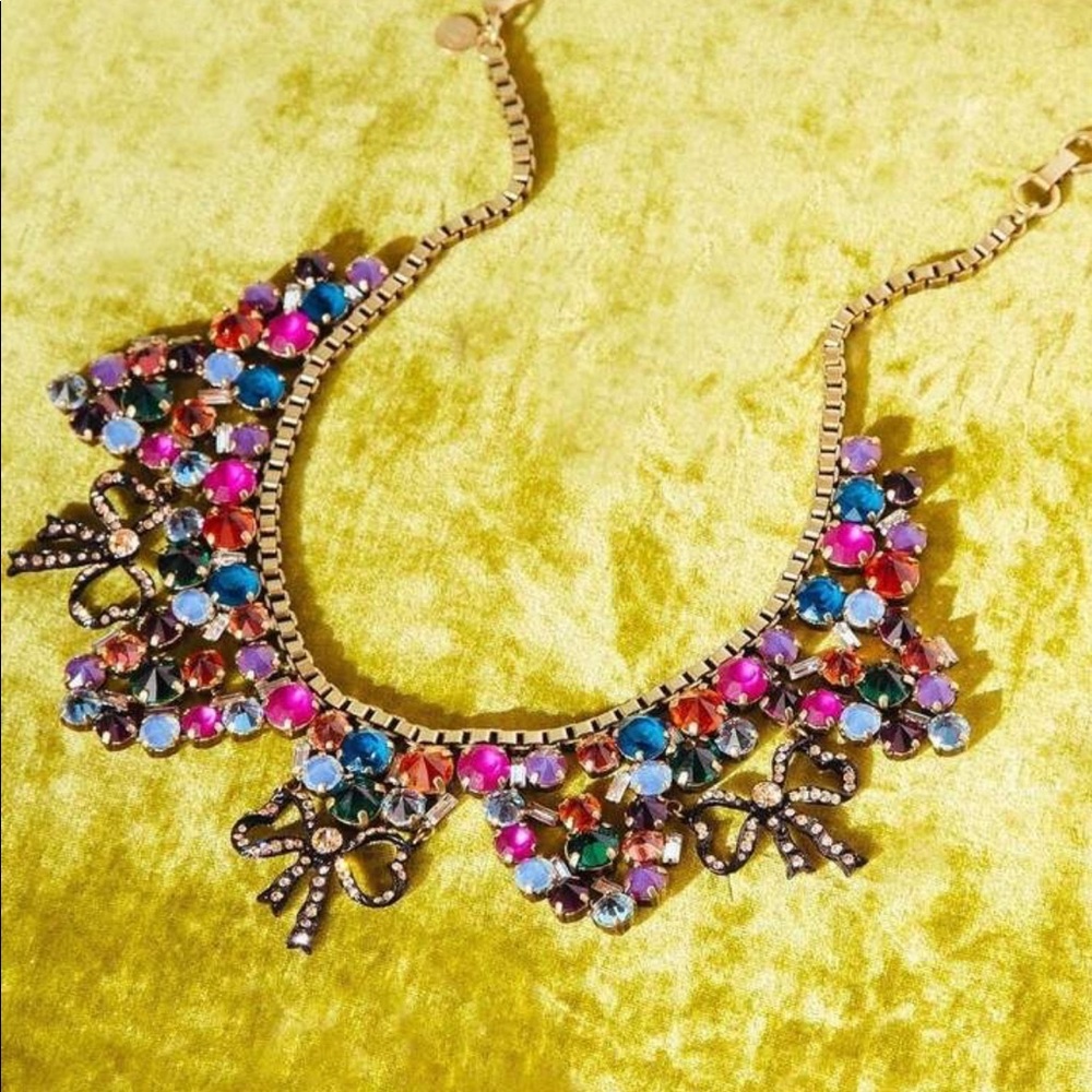 Loren Hope Betty Bow Statement Necklace